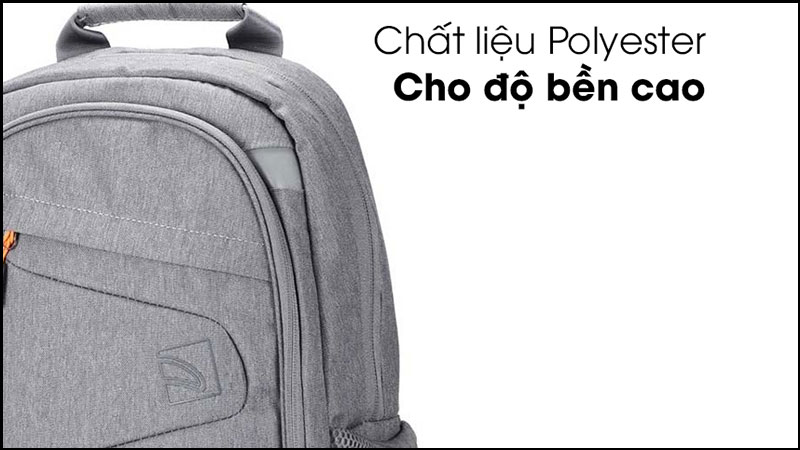 Chất liệu Polyester trên balo Tucano